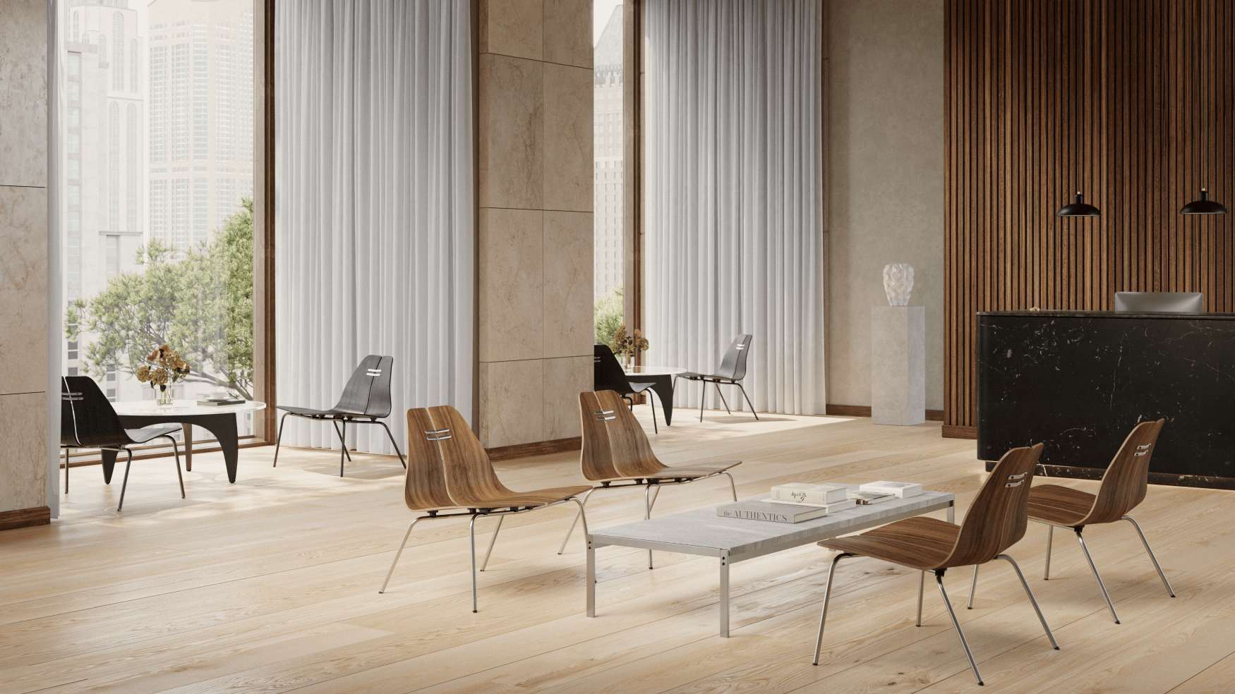 PK23 / PK 23 Loungesessel Fritz Hansen