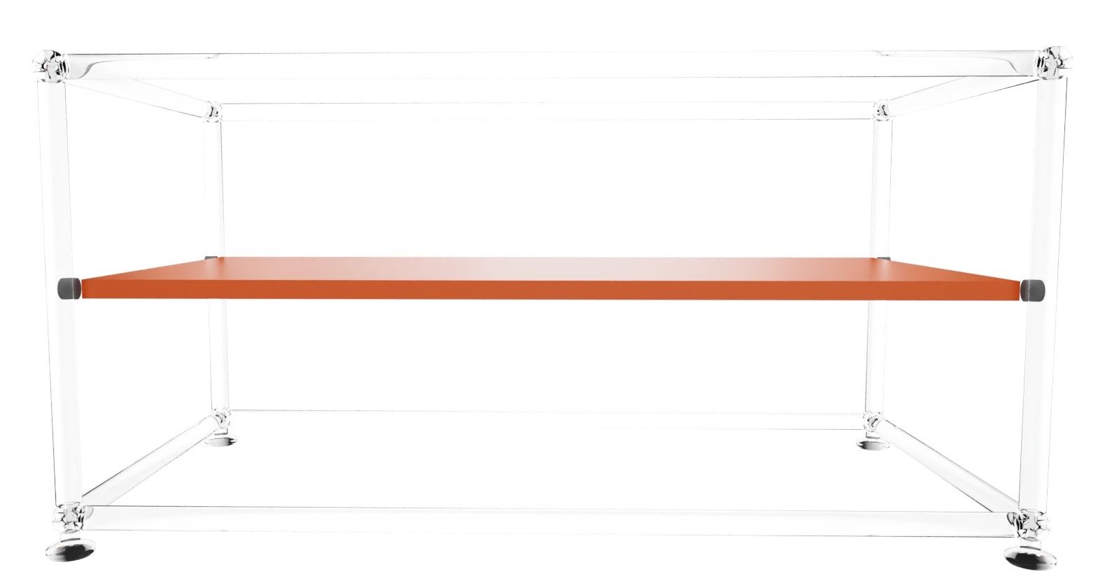 USM Haller Zwischentablar Ersatzteil orange