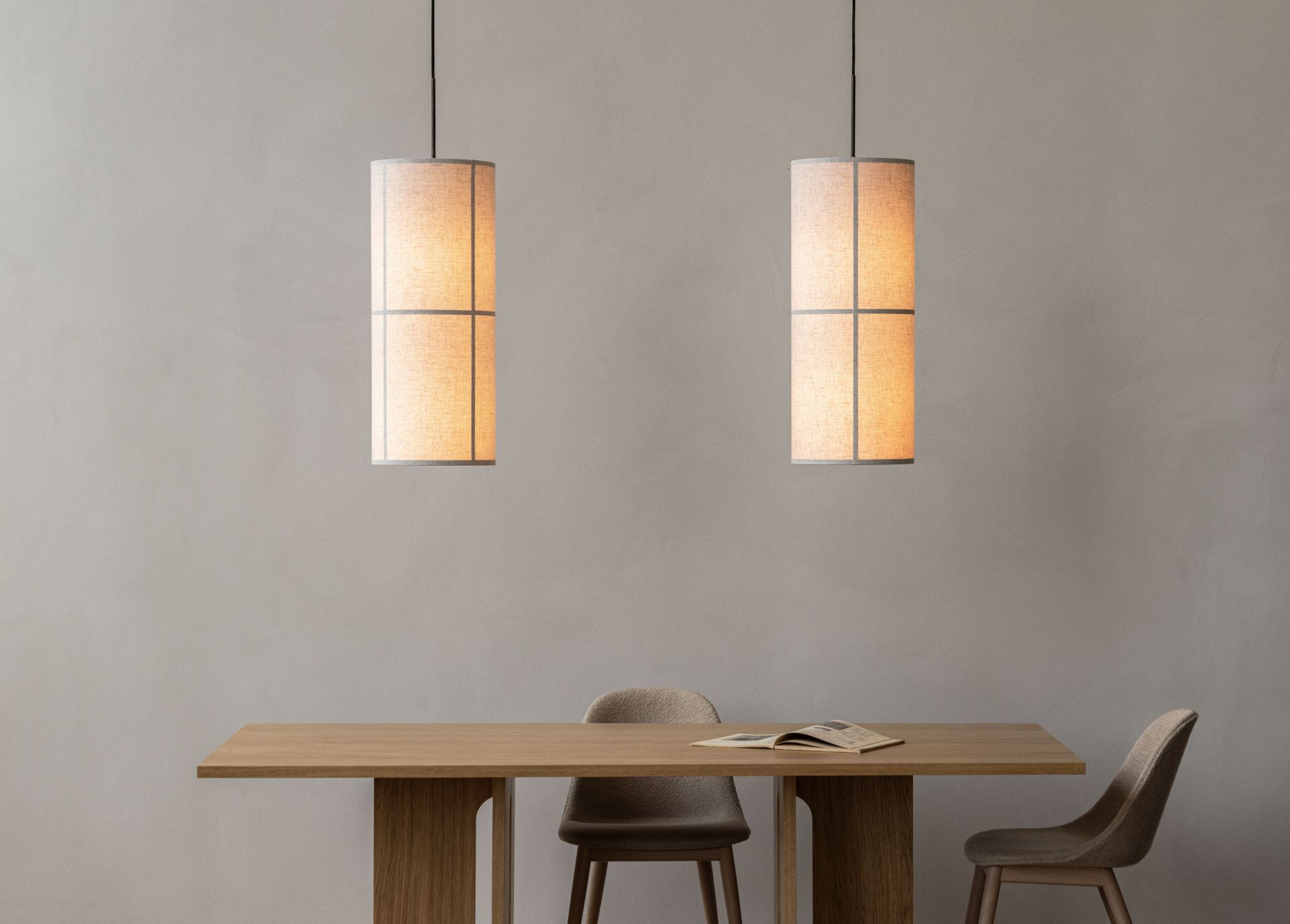 Hashira Pendant lamp Pendelleuchte Ø30 Raw Audo