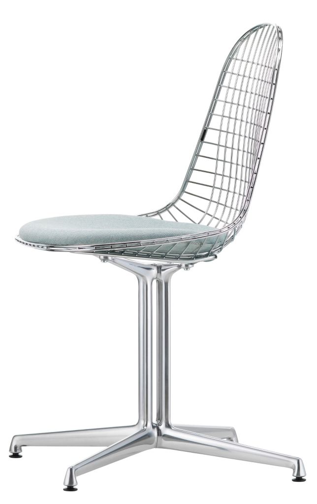 DKL-5 Wire Chair Stuhl mit Sitzkissen Vitra