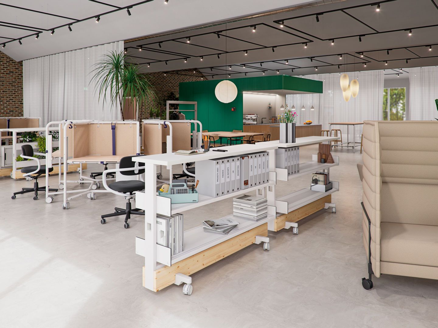 Scout Work Arbeitstisch Vitra