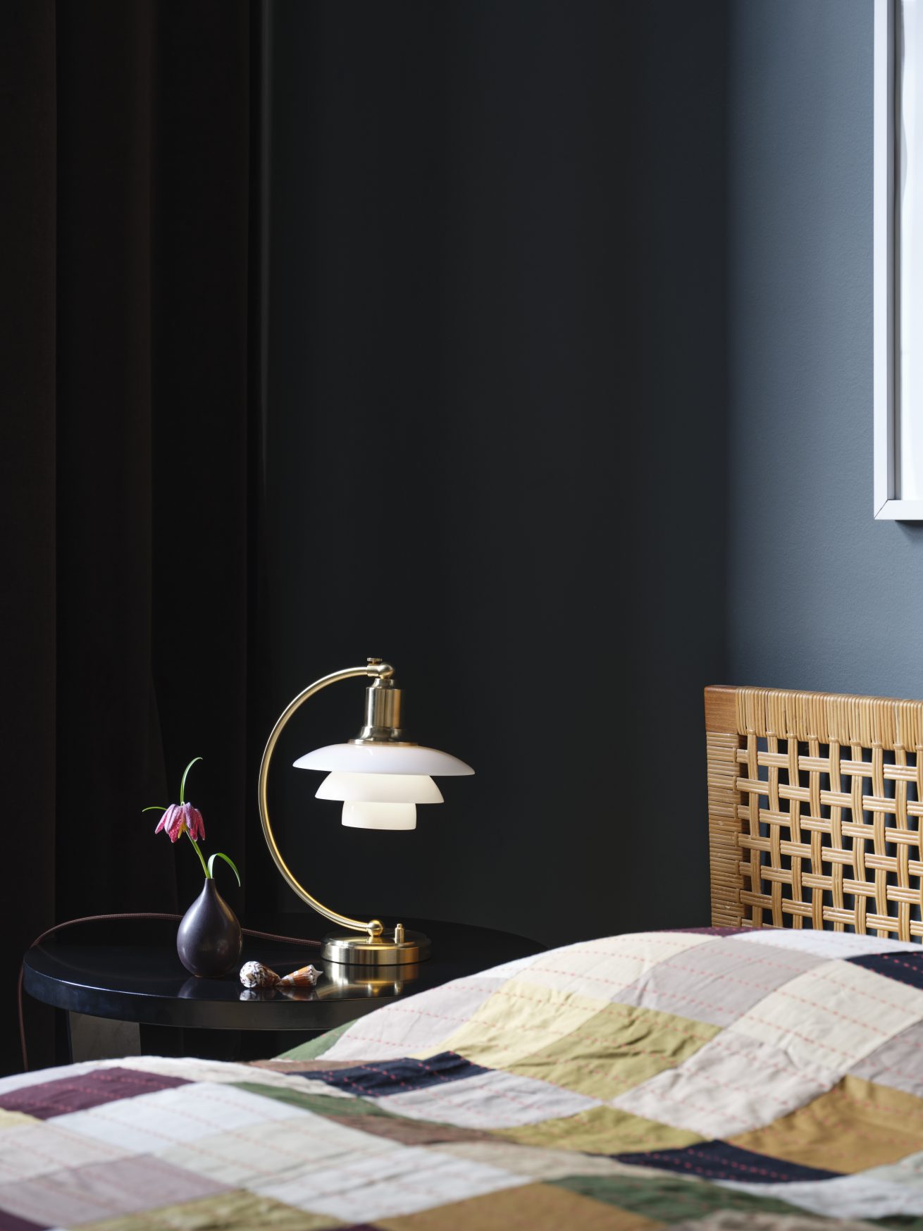 PH 2/2 Luna Tischleuchte Messing / Opal Glas Louis Poulsen LIMITED EDITION