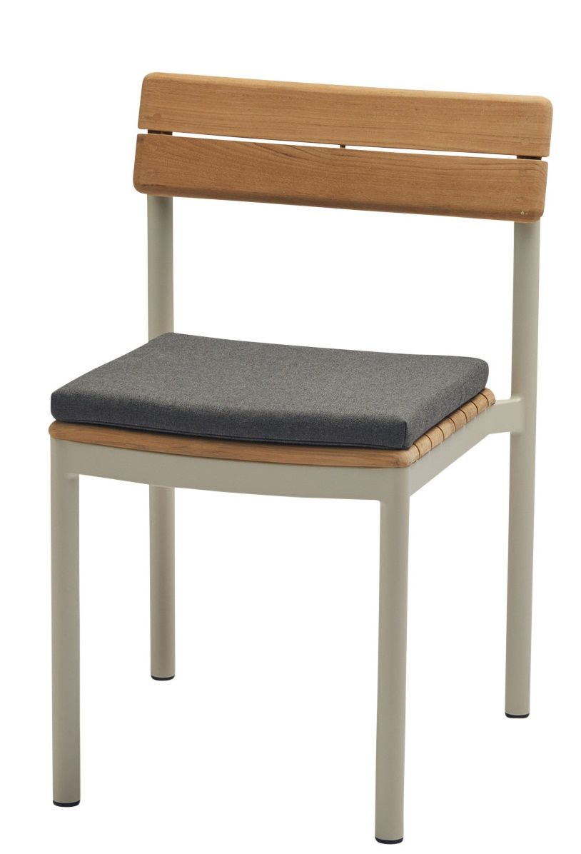 Pelagus Chair Cushion Sitzkissen Outdoor Skagerak by Fritz Hansen Charcoal