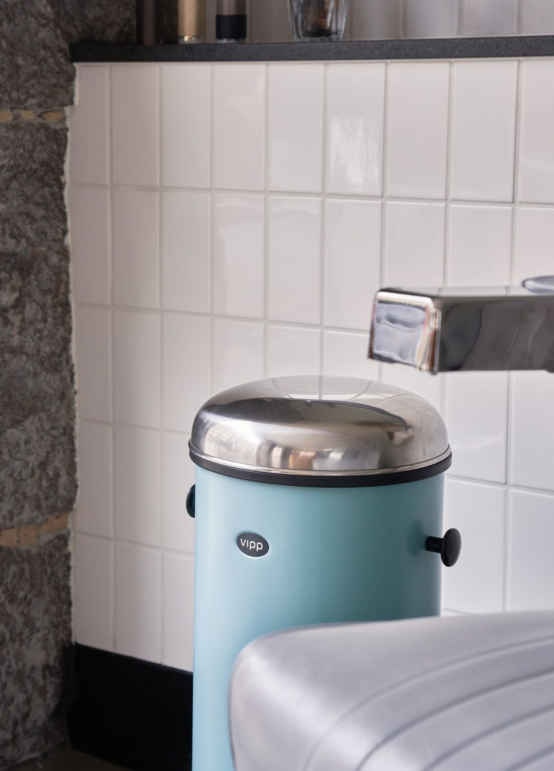 Henri Teal Pedal bin Treteimer 18L LIMITED EDITION Vipp