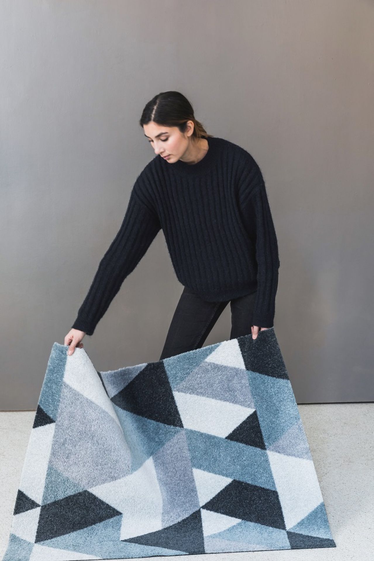 Blåne Indoor / Outdoor Fußmatte B 85 x T 115 cm /  HERBST Heymat EINZELSTÜCK 