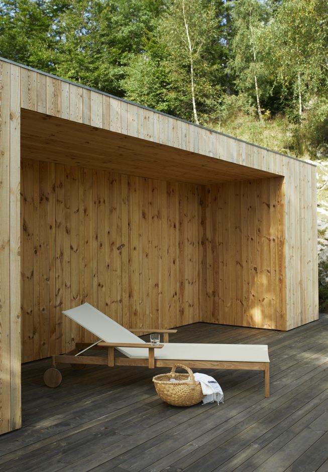 Pelagus Sunbed Sonnenliege Outdoor Skagerak by Fritz Hansen