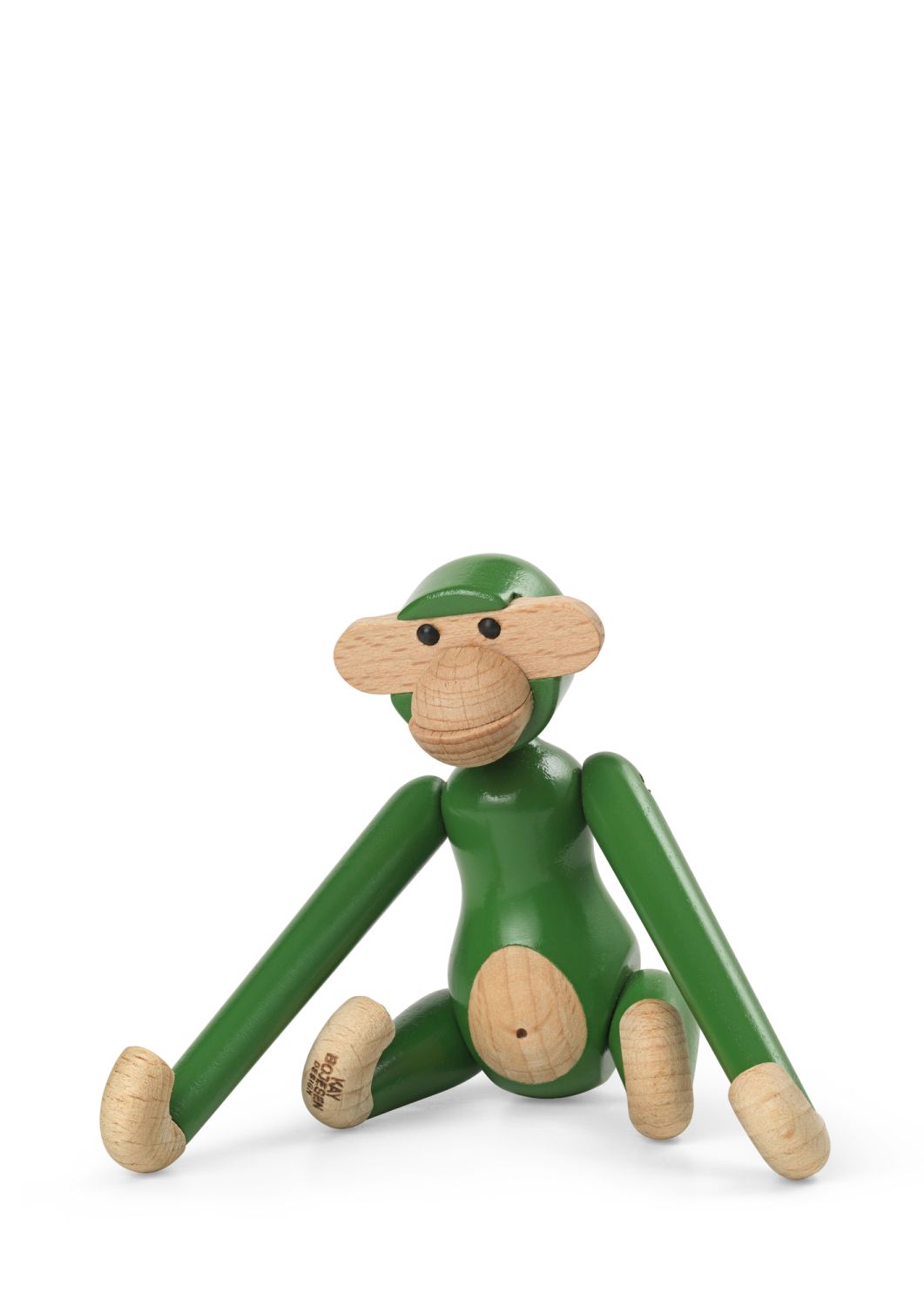 Affe Mini farbig Kay Bojesen Vintage Grün