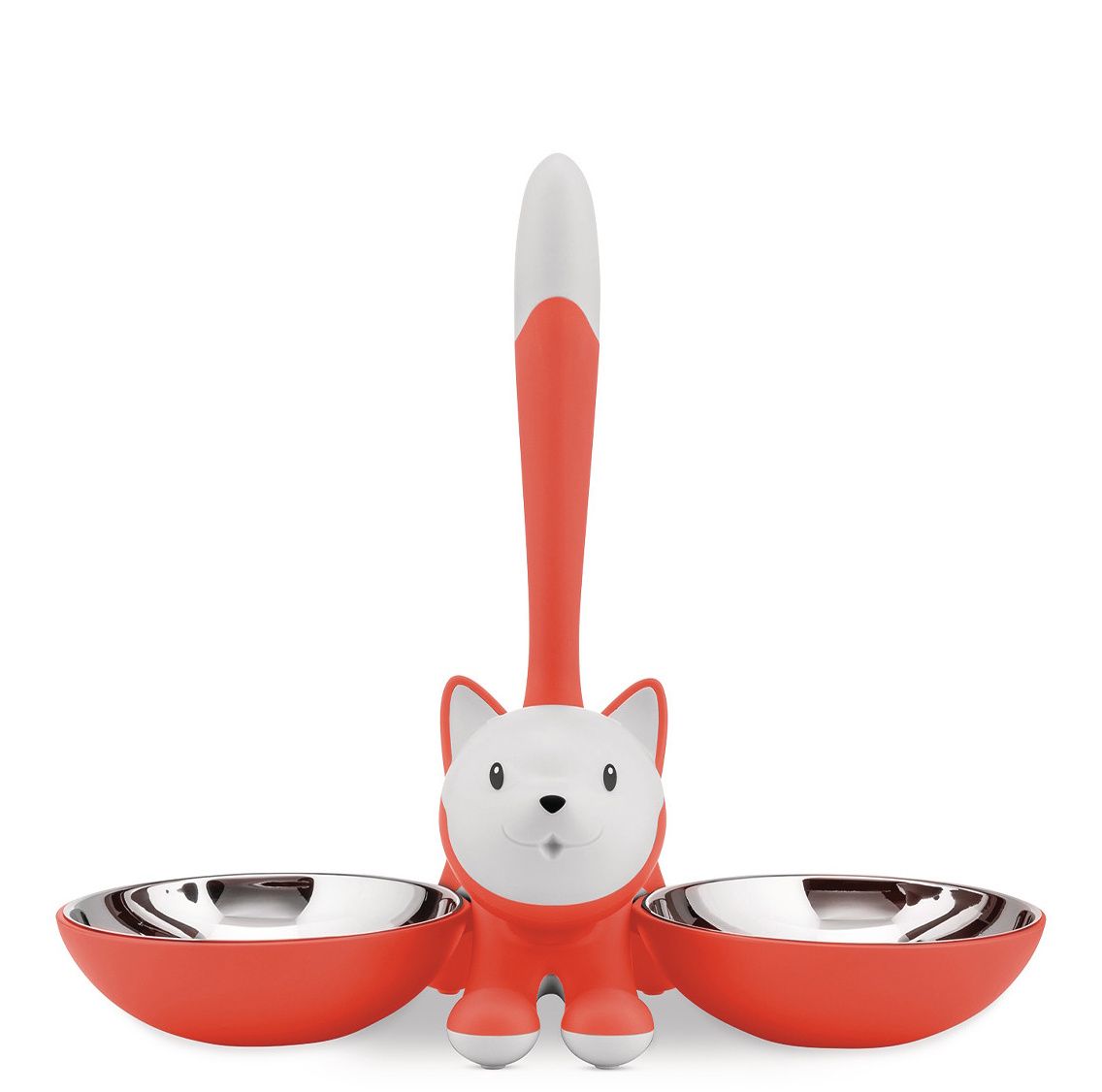 AMMI09 RO Tigrito Katzennapf rot Alessi