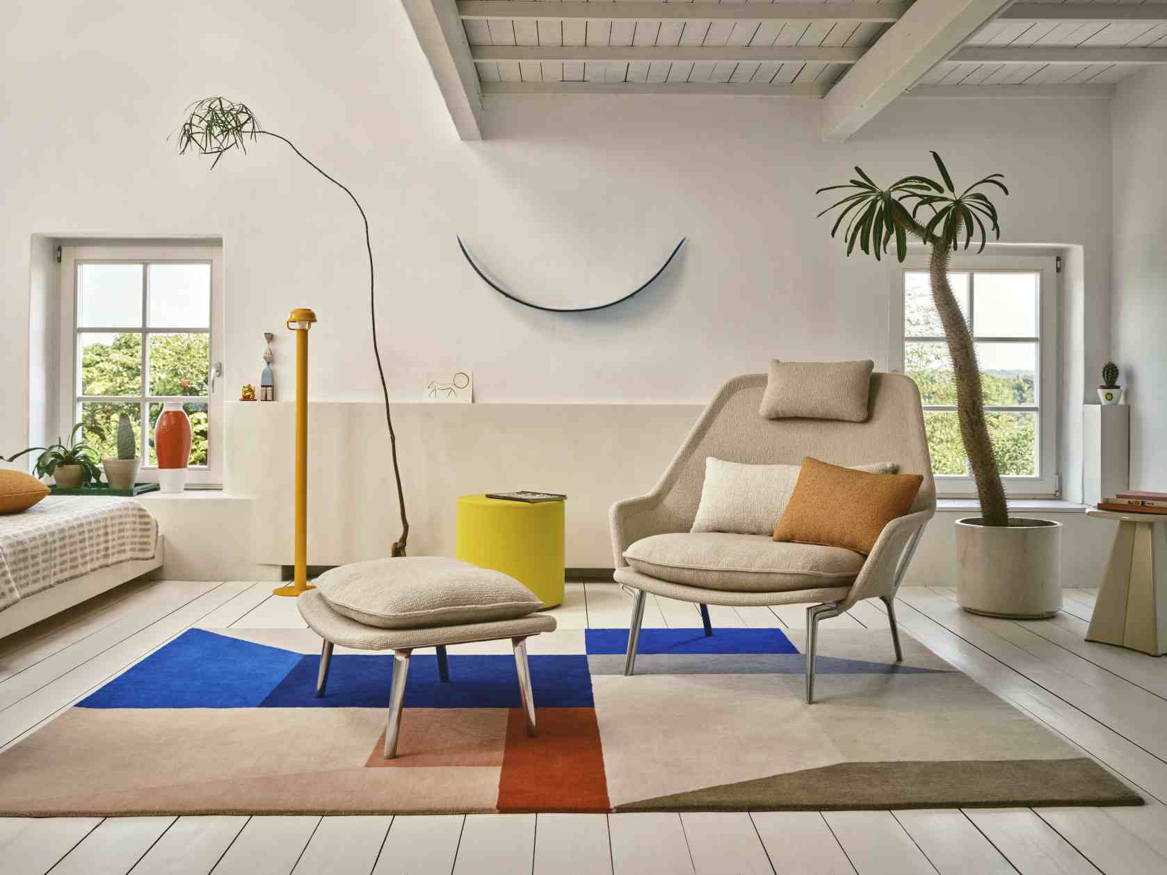 Slow Chair Sessel Stoff Vitra