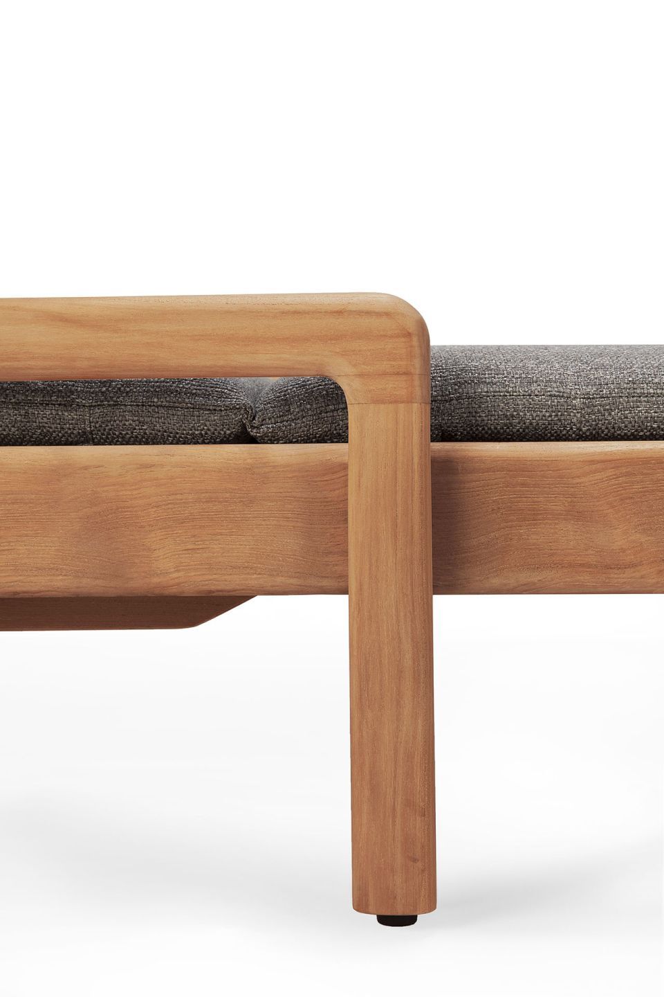 Jack Outdoor verstellbare Liege Teak Ethnicraft Mokka