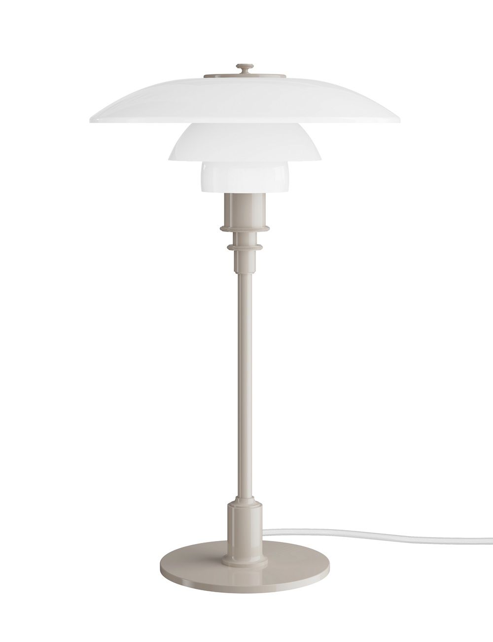 PH 3/2 Table lamp Tischleuchte Glossy Louis Poulsen Beige