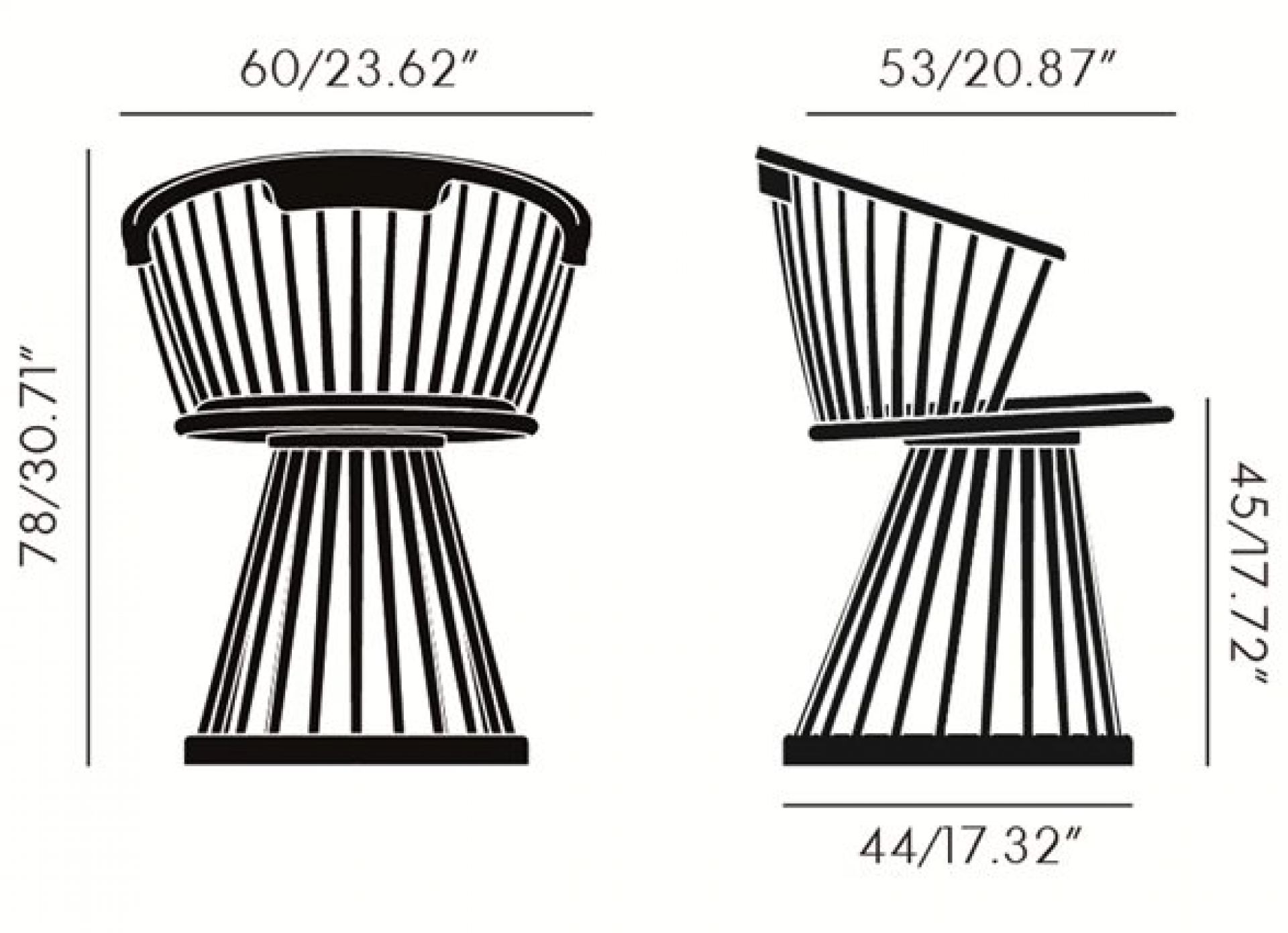 Fan Dining Chair Tom Dixon