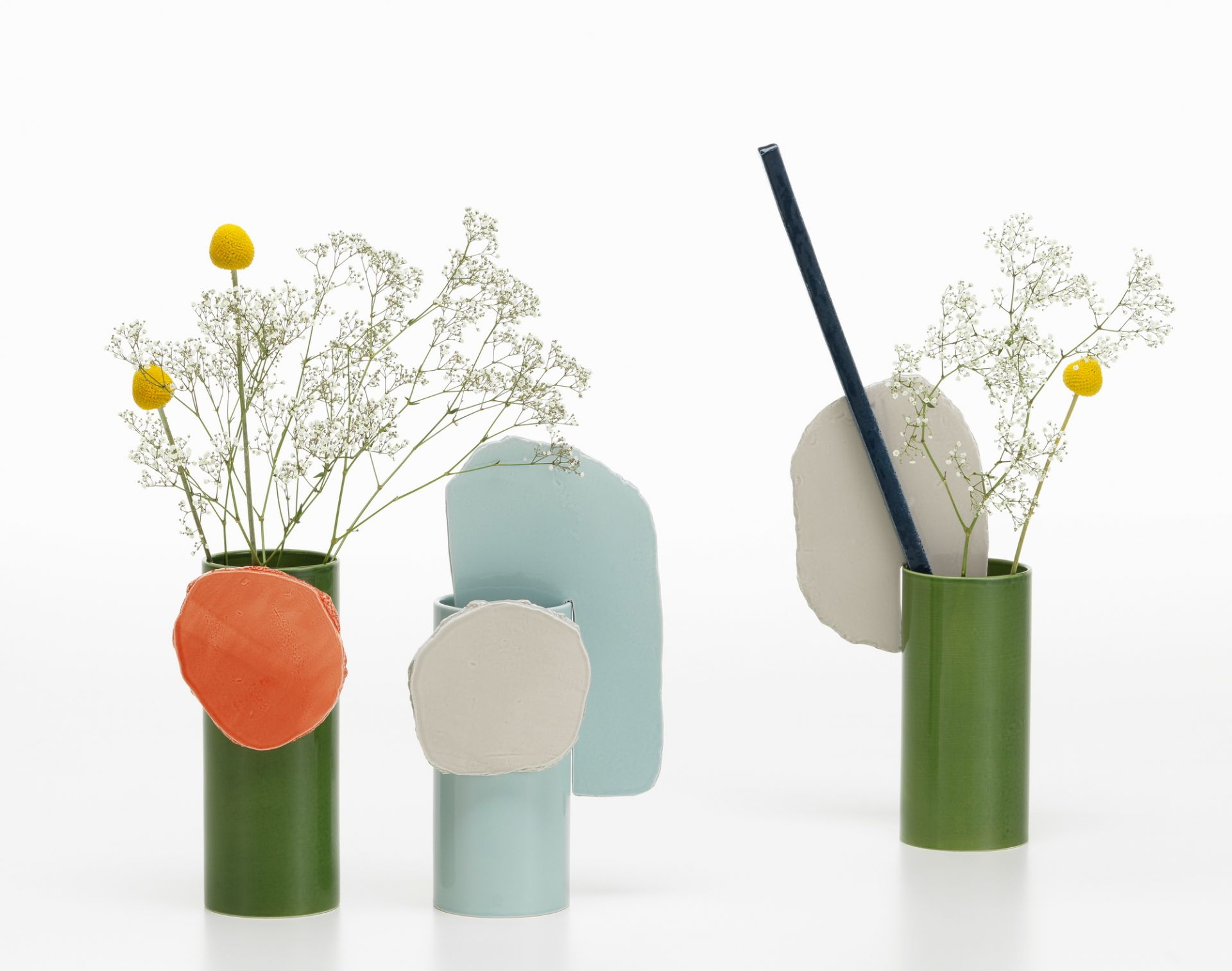 Vases Découpage Vitra Feuille