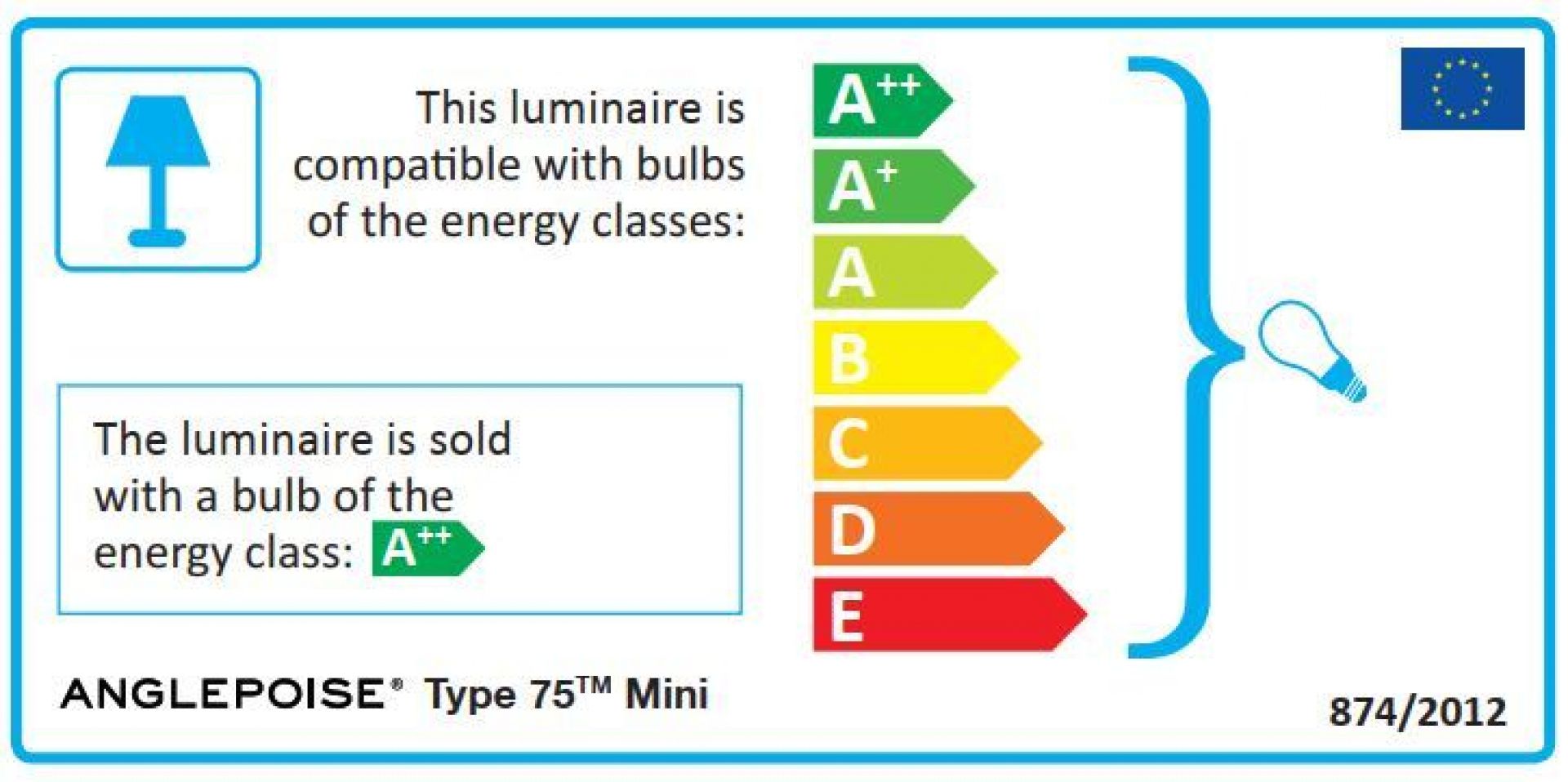 Type 75 Mini Paul Smith Edition 4 Tischleuchte Anglepoise