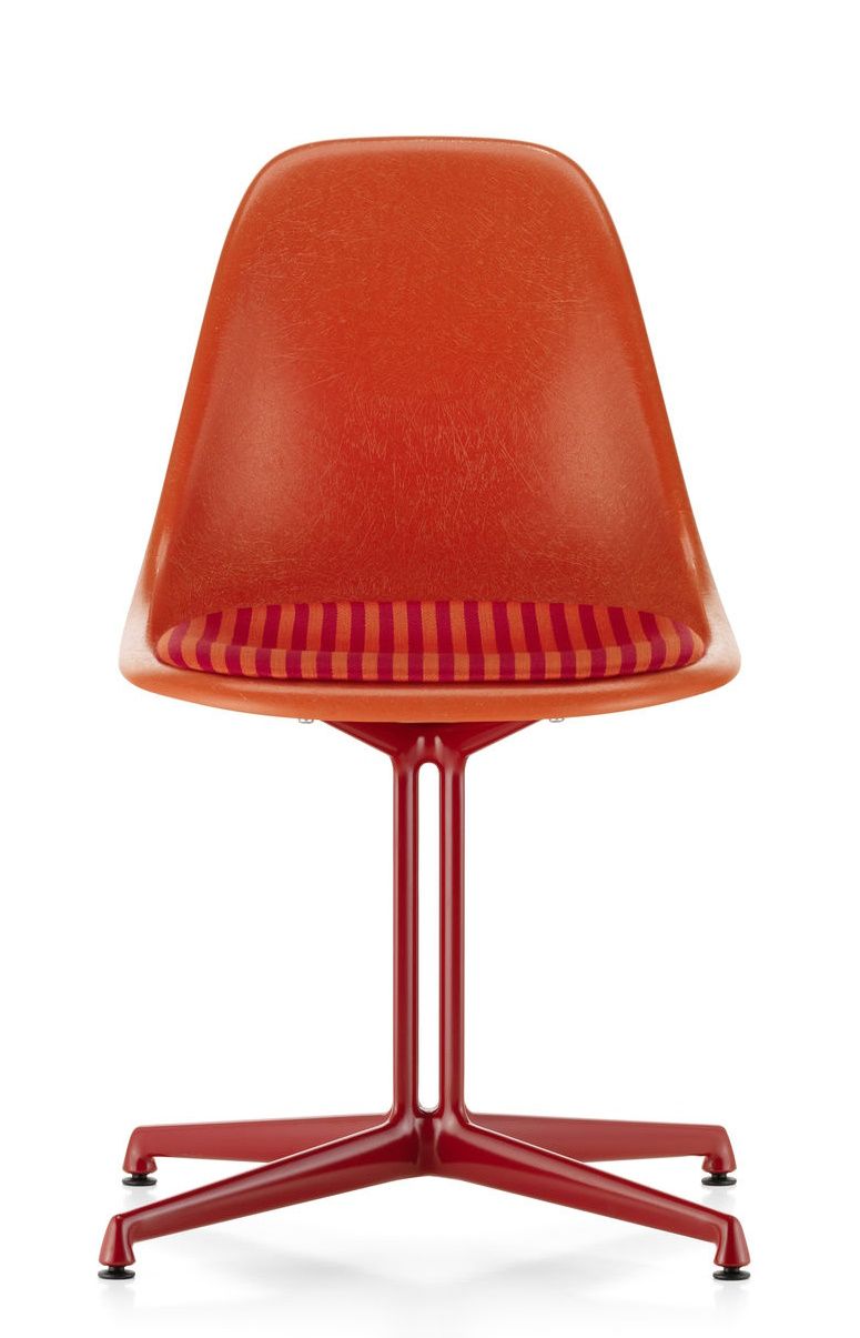 Eames Fiberglass Side Chair La Fonda Rot Orange Vitra LIMITED EDITION 