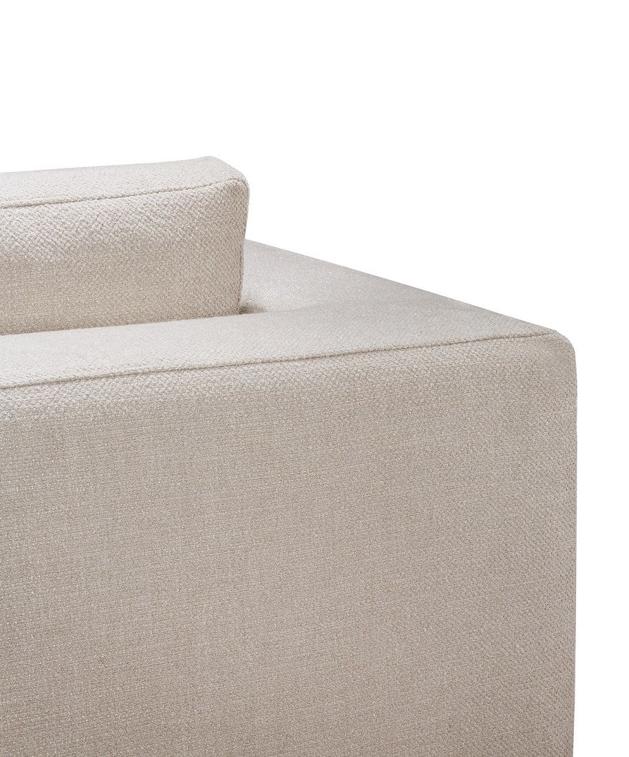 Mellow Sofa linke/rechte Armlehne Ivory Stoff Ethnicraft