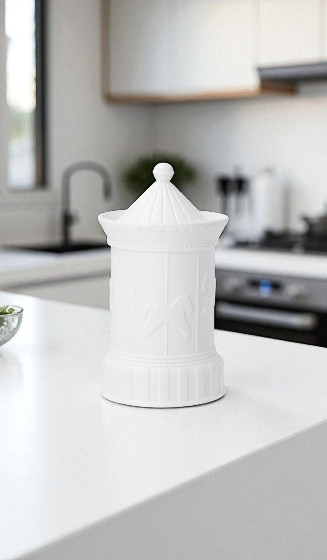 Karusseldose Streifen Räder 