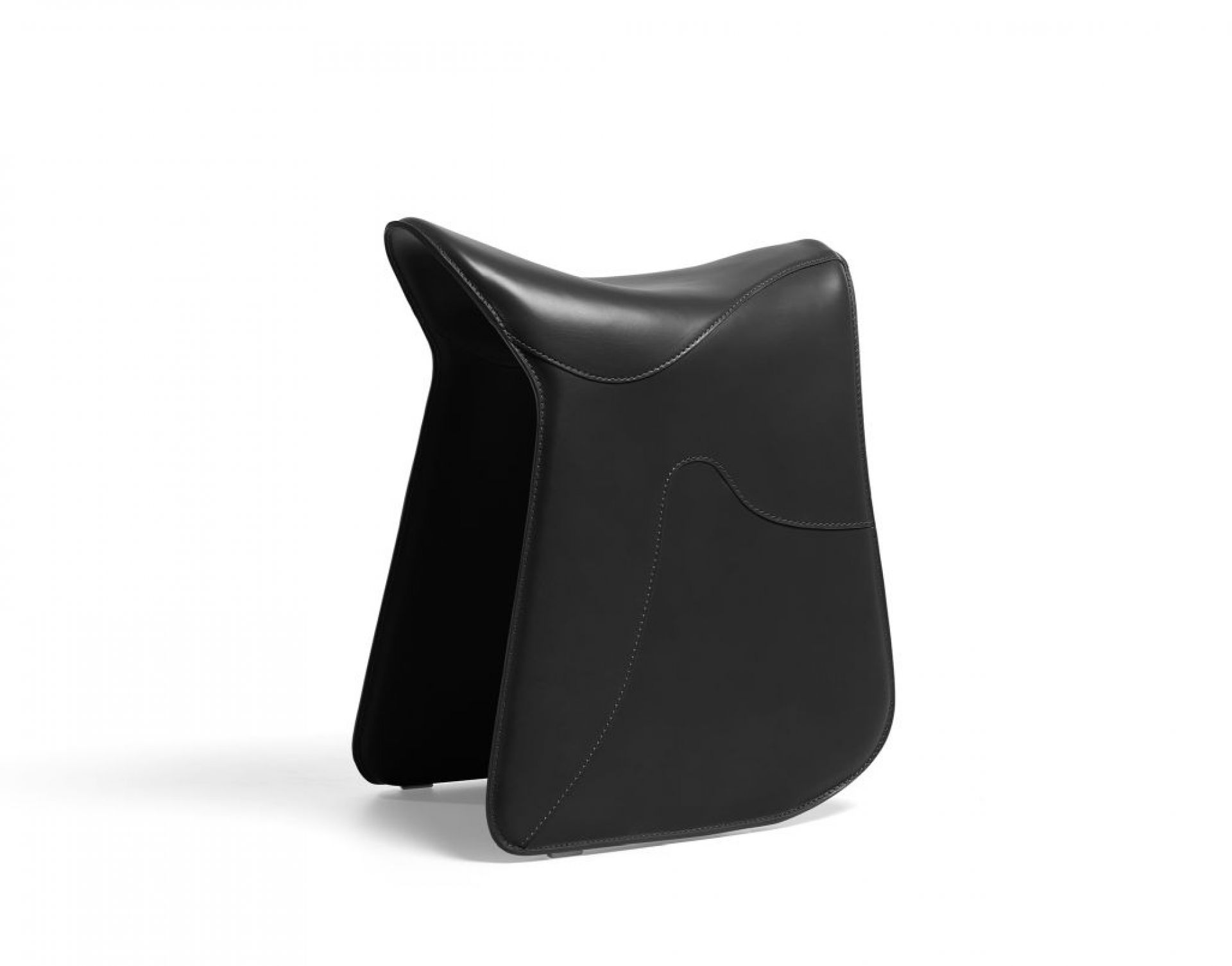 Schwarzer Pepe Sitzhocker von Opinion Ciatti, moderner Hocker für Wohnzimmer und Büro.