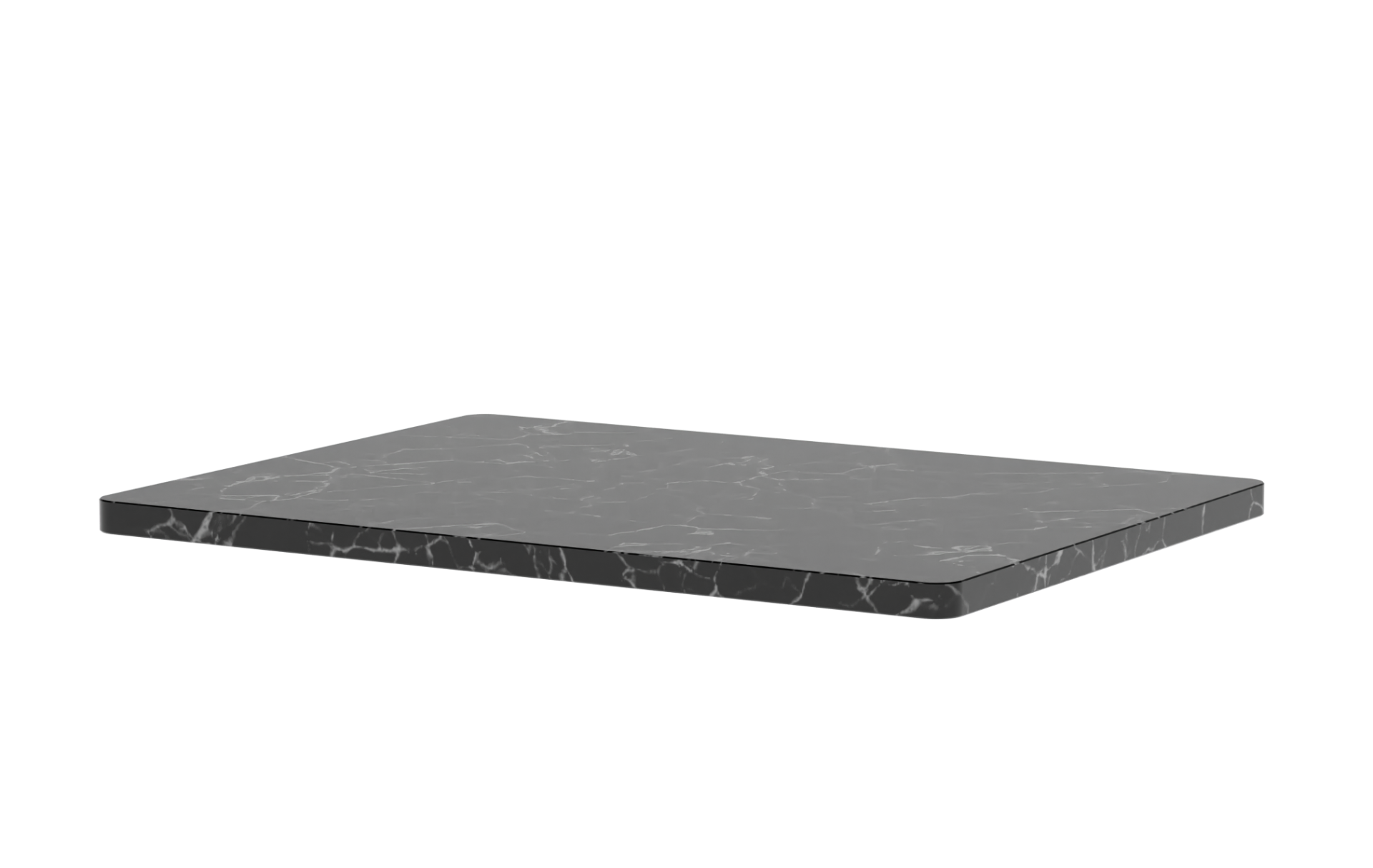 Panton Wire Abdeckplatte B 35 cm Montana in Marmoroptik, passend für Montana Regalsystem.