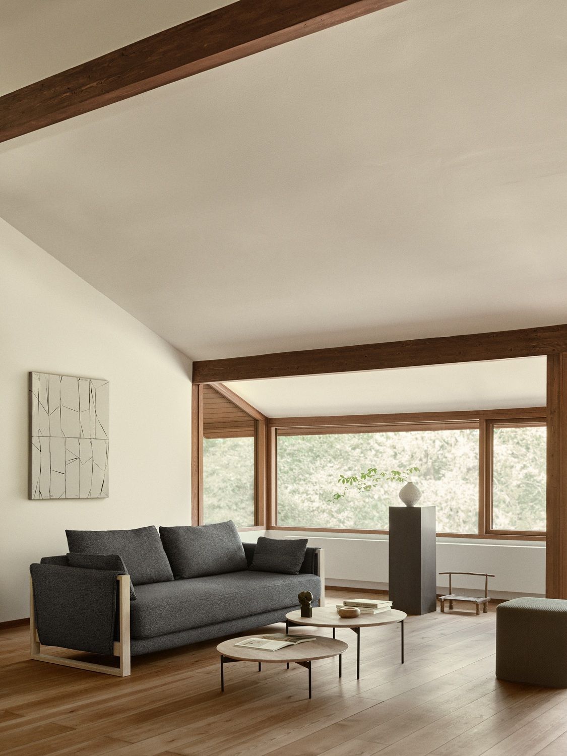 MADISON Wood Sofa / Schlafsofa Softline 