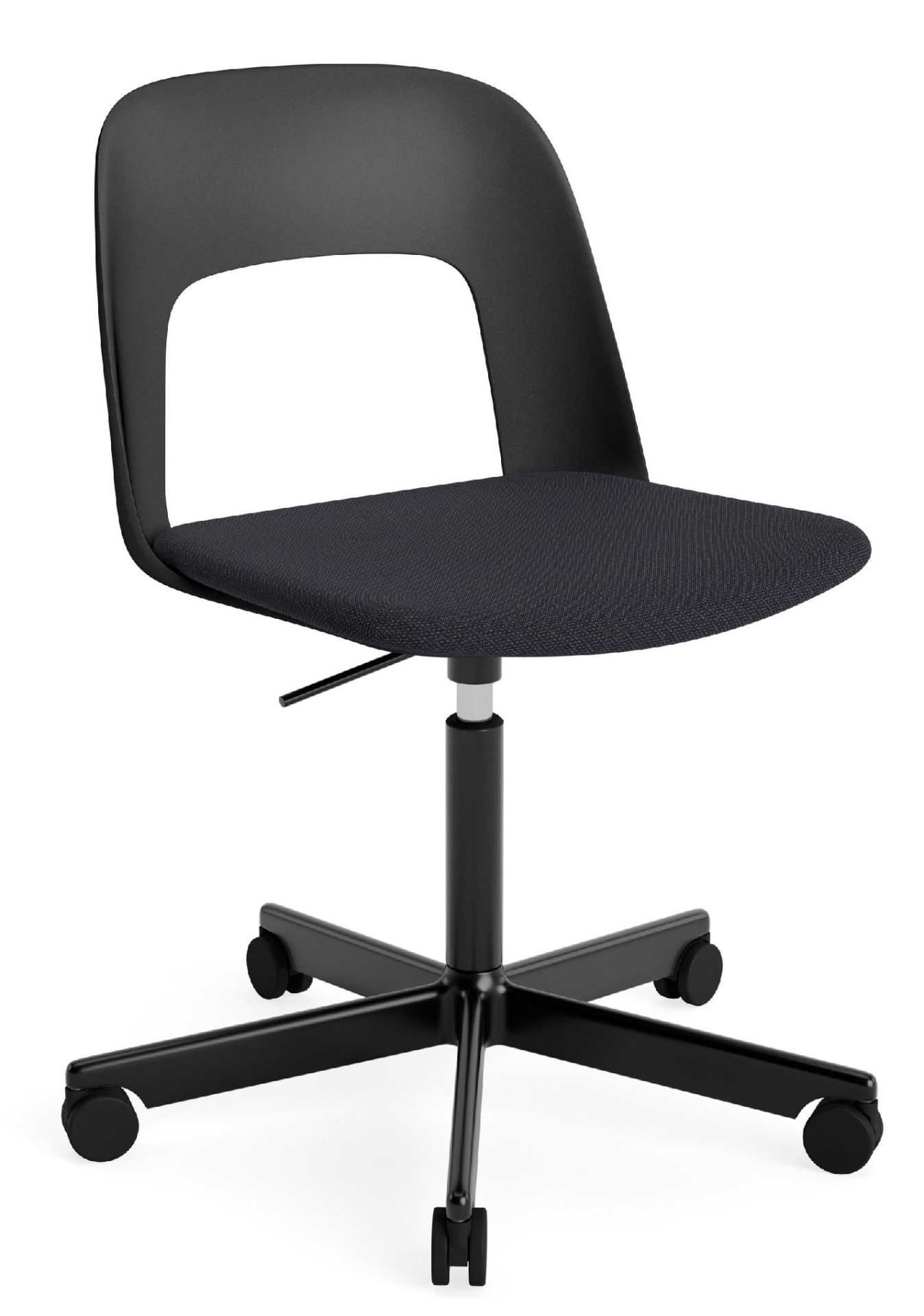 Layout Side Chair 143 5-Stern Drehfuß Stuhl Hay