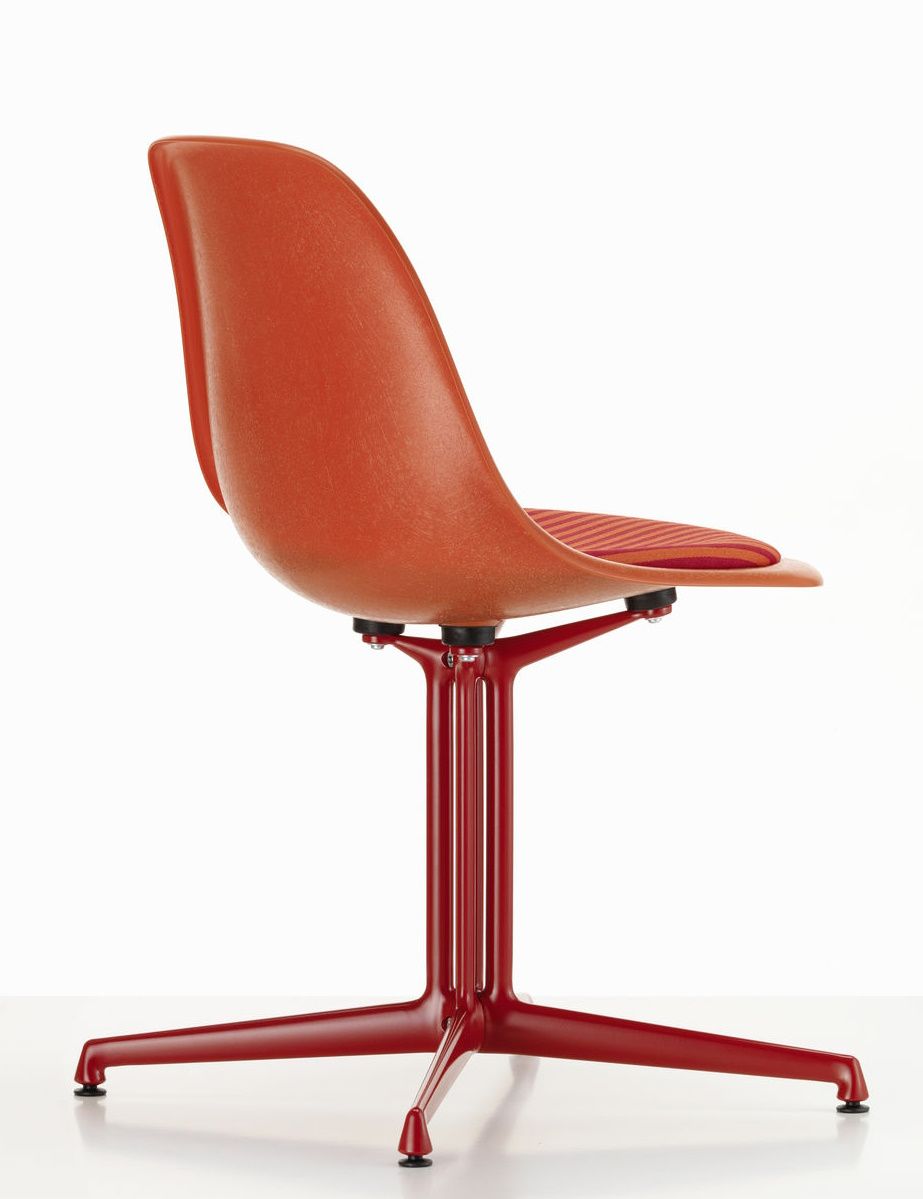 Eames Fiberglass Side Chair La Fonda Rot Orange Vitra LIMITED EDITION 