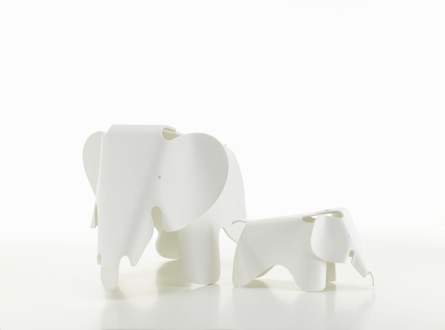Eames Elephant Small klein RE Vitra Weiß