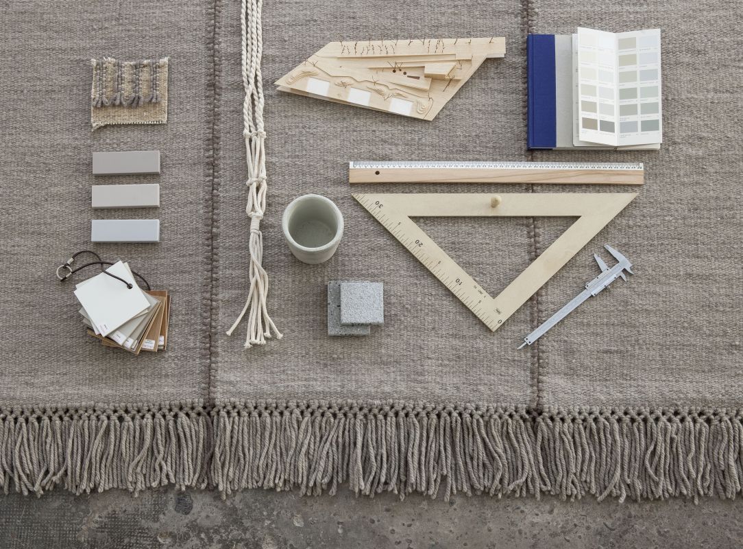 Mía Teppich braun 200x300cm Nanimarquina