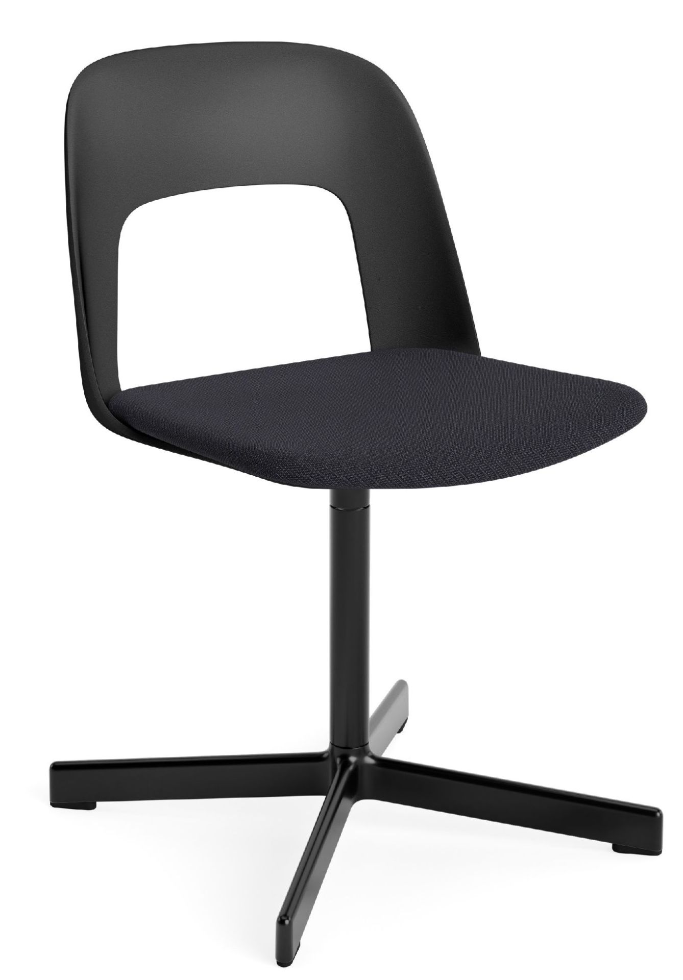 Layout Side Chair 133 4-Stern Drehfuß Stuhl Hay