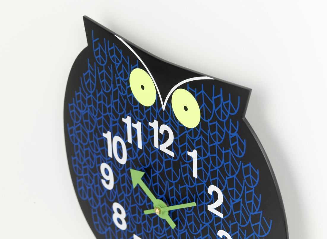 Omar the Owl Zoo Timers Wanduhr Vitra