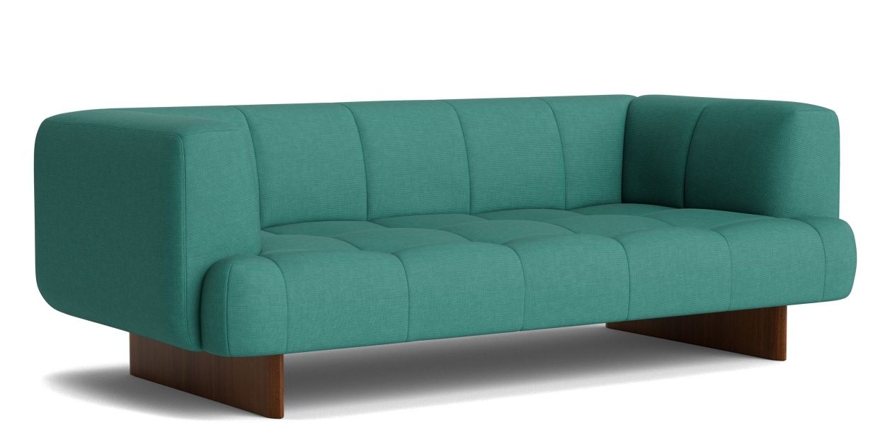 Quilton Lift Sofa 2-Sitzer Hay