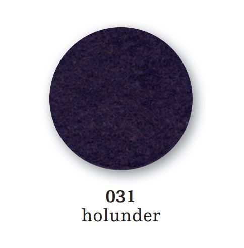 Holunderfarbene Filz Sitzauflage für den Wishbone Chair, passend für Parkhaus Berlin Stühle.