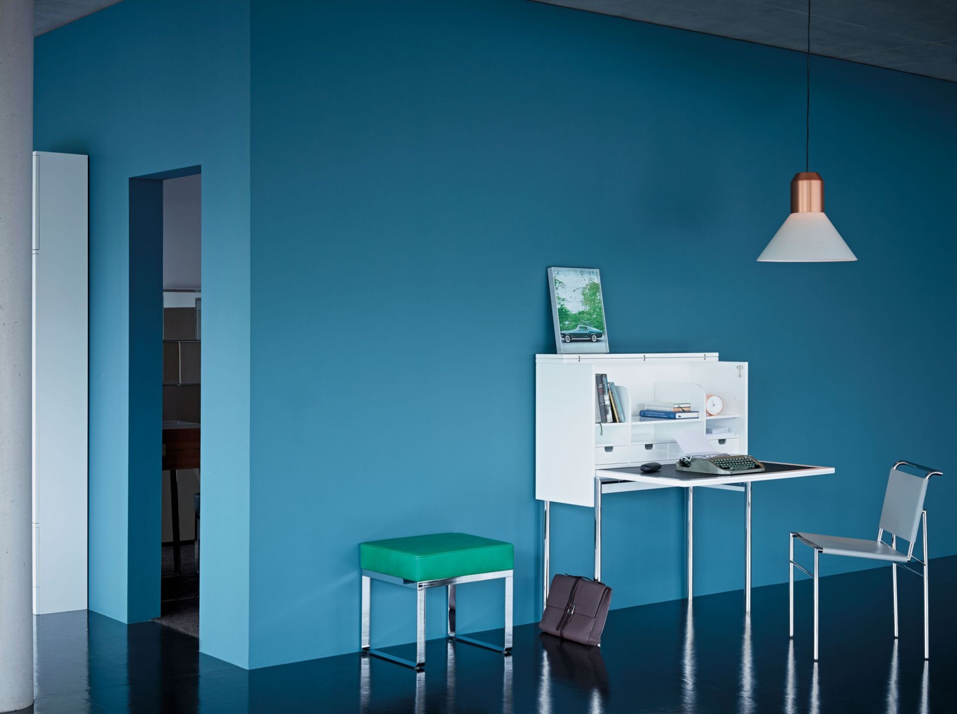 Orcus Sekretär weiß ClassiCon