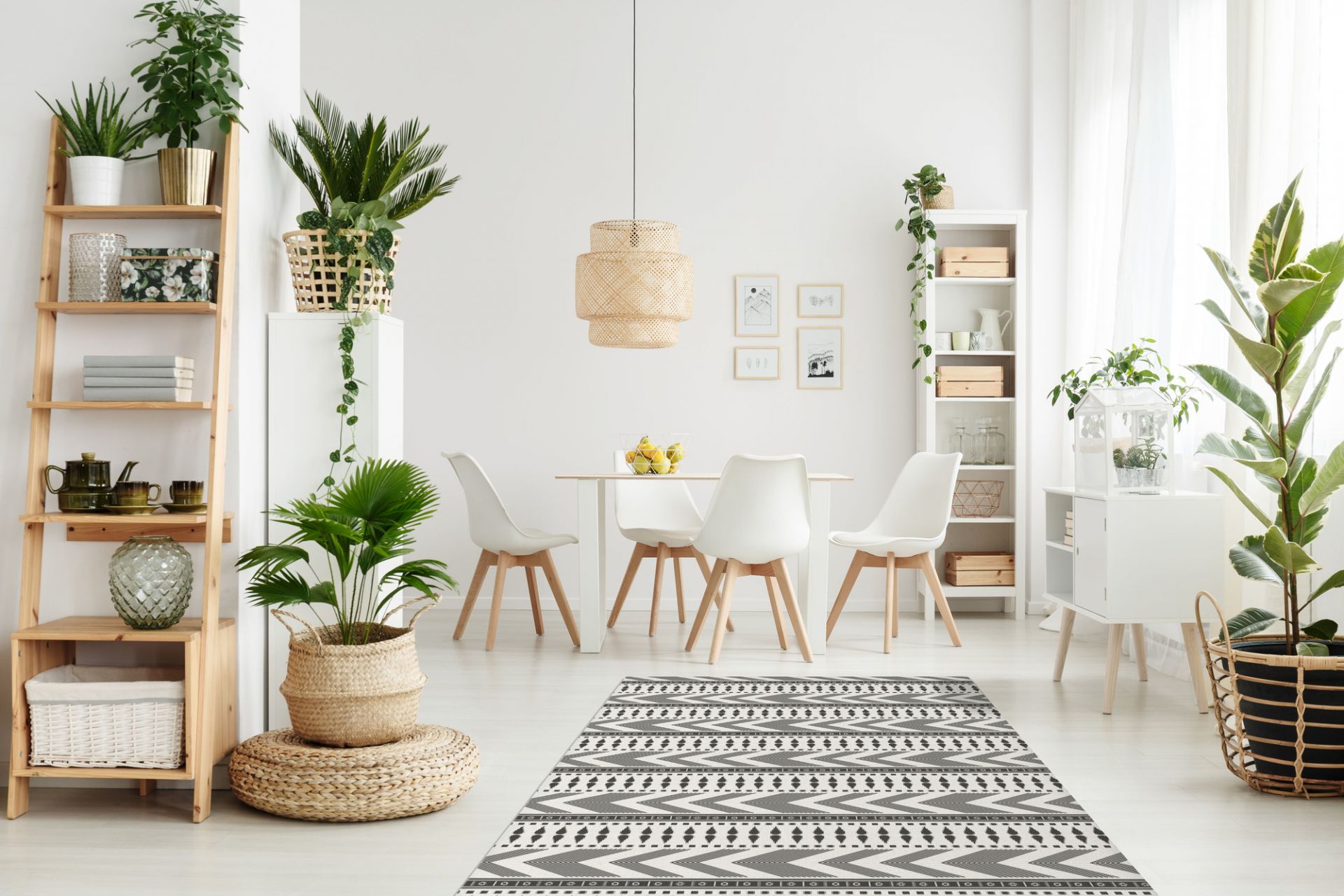 Matteo Vinyl Teppich Tiles Marrocan beige Contento EINZELSTÜCK