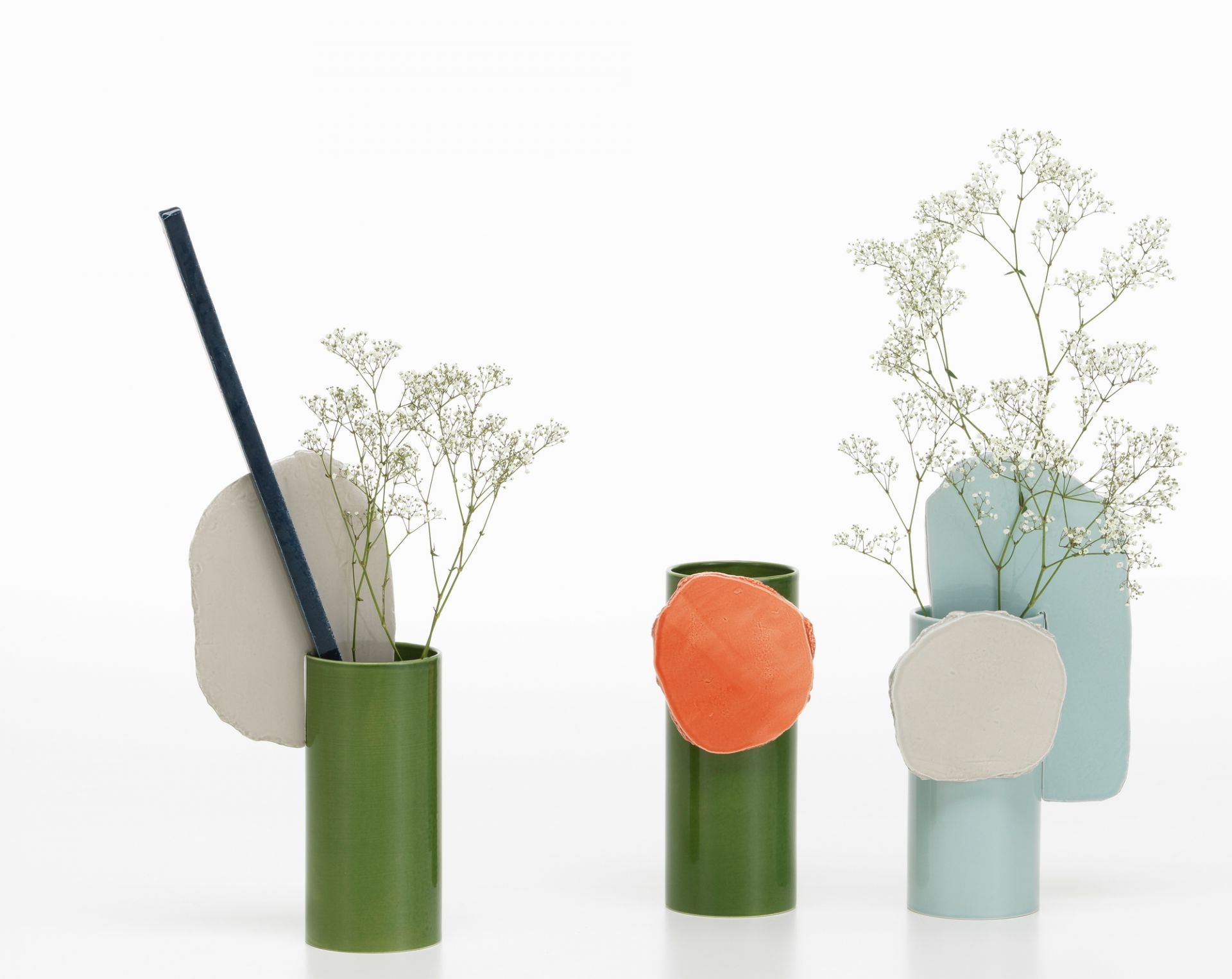 Vases Découpage Vitra Feuille