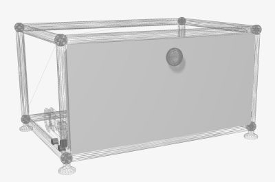 USM Haller Türblatt Ersatzteil 50x25 cm, ohne Beschläge und Griff, als Einzelstück.