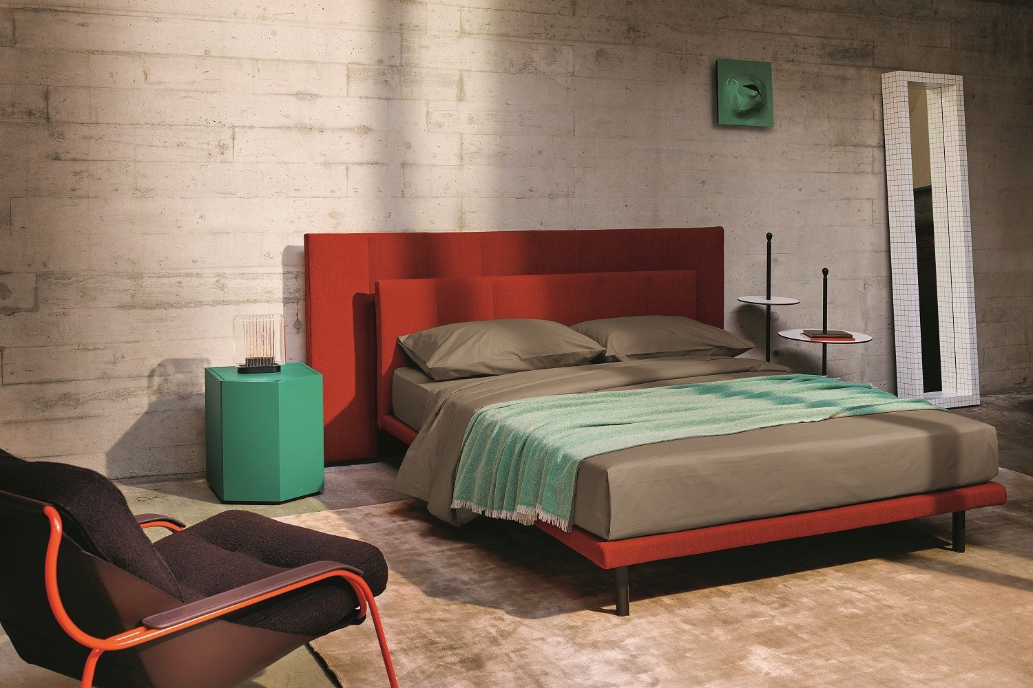 Z24 Nightstand 728 Nachttisch Zanotta