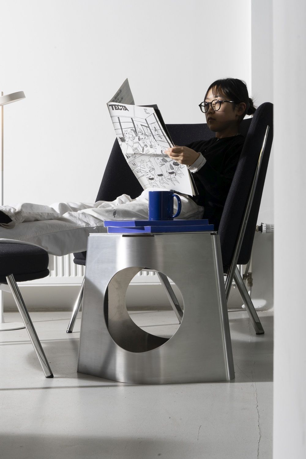 Prism Hocker stapelbar / Beistelltisch Tecta