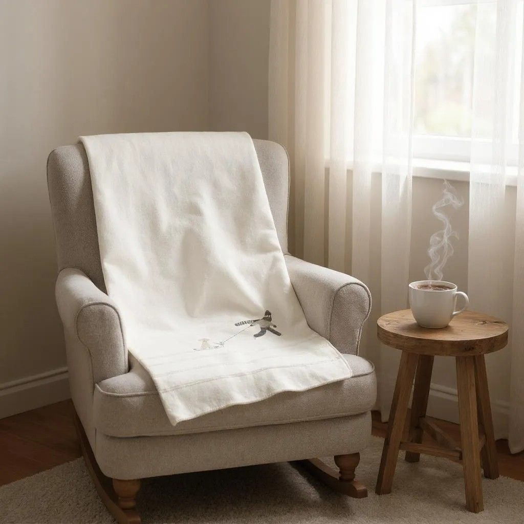 Decke Hundeschlitten Räder 