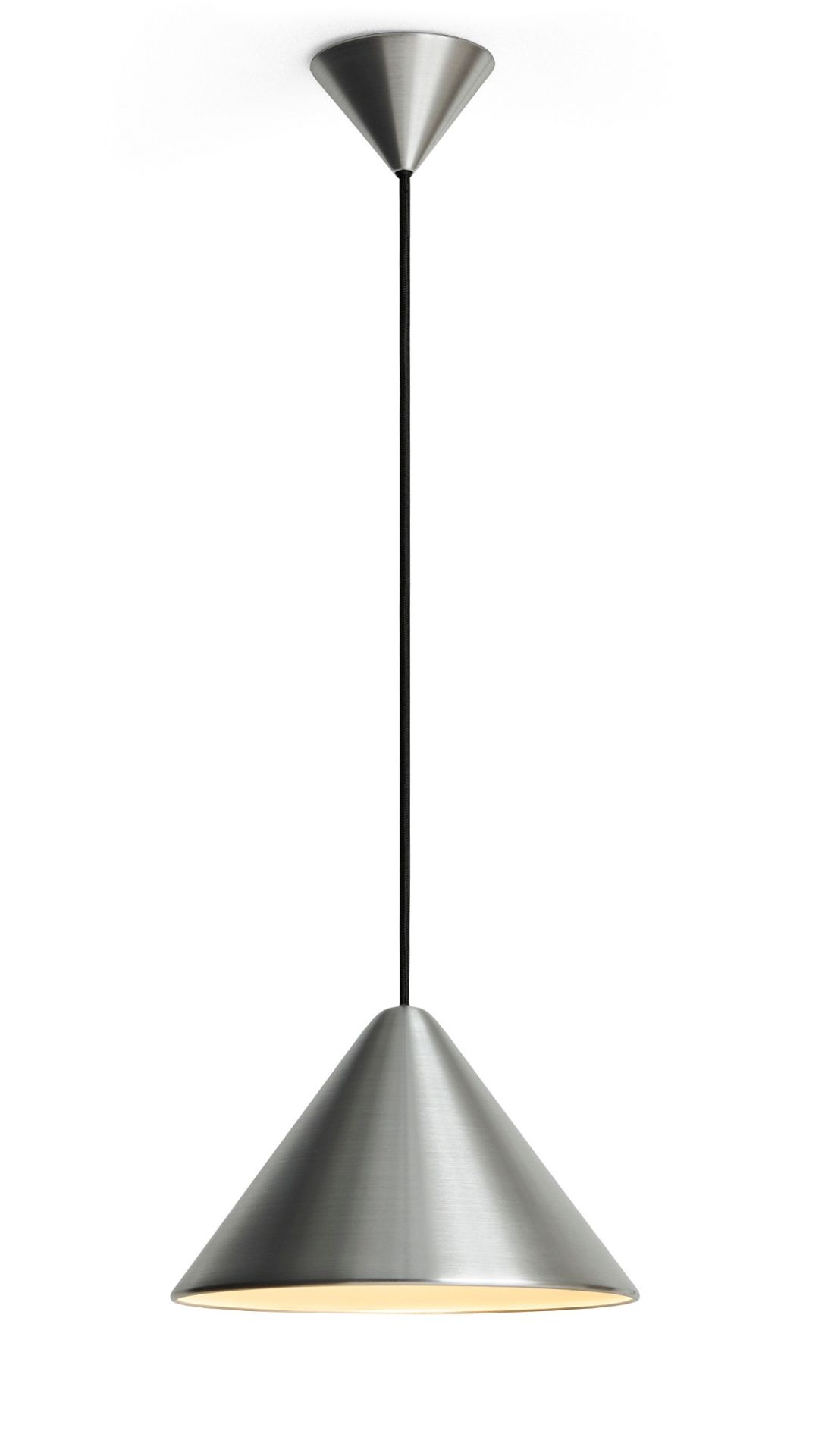 Compass Pendant 260 Pendelleuchte Aluminium brushed Hay
