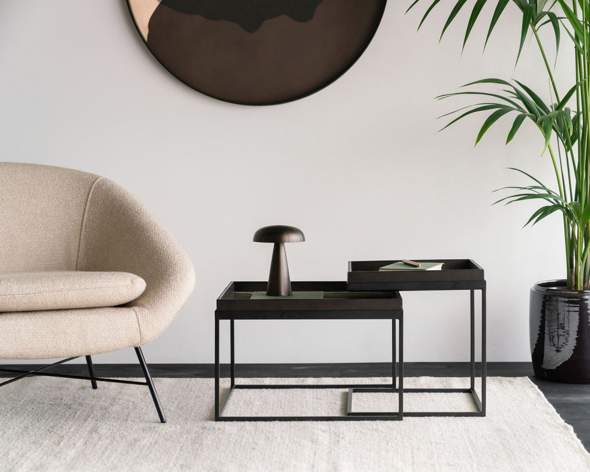 Barrow Sessel off white Ethnicraft