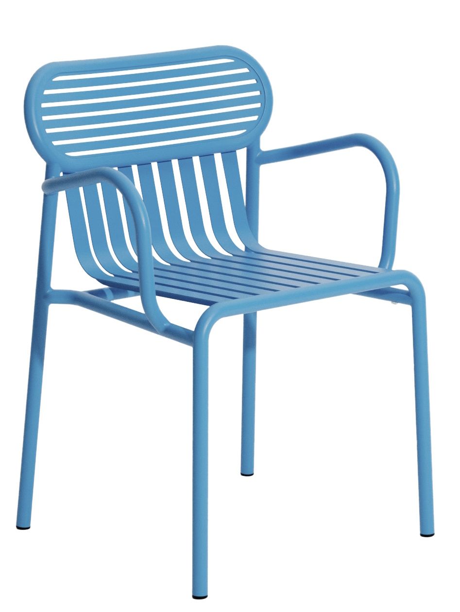 Week-End Garden Chair Armlehnenstuhl Petite Friture Himmelblau (Sky blue)