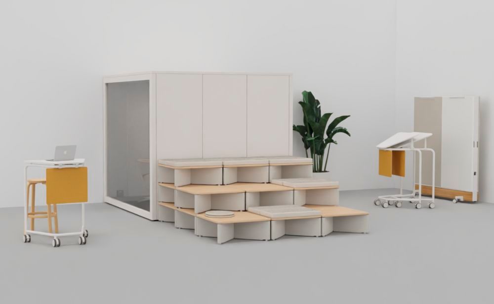 Reset Platform modulares Plattformensystem Vitra