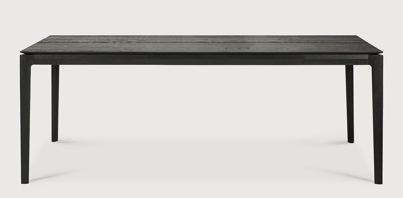 Bok ausziehbarer Tisch Eiche schwarz - rechteckig Ethnicraft