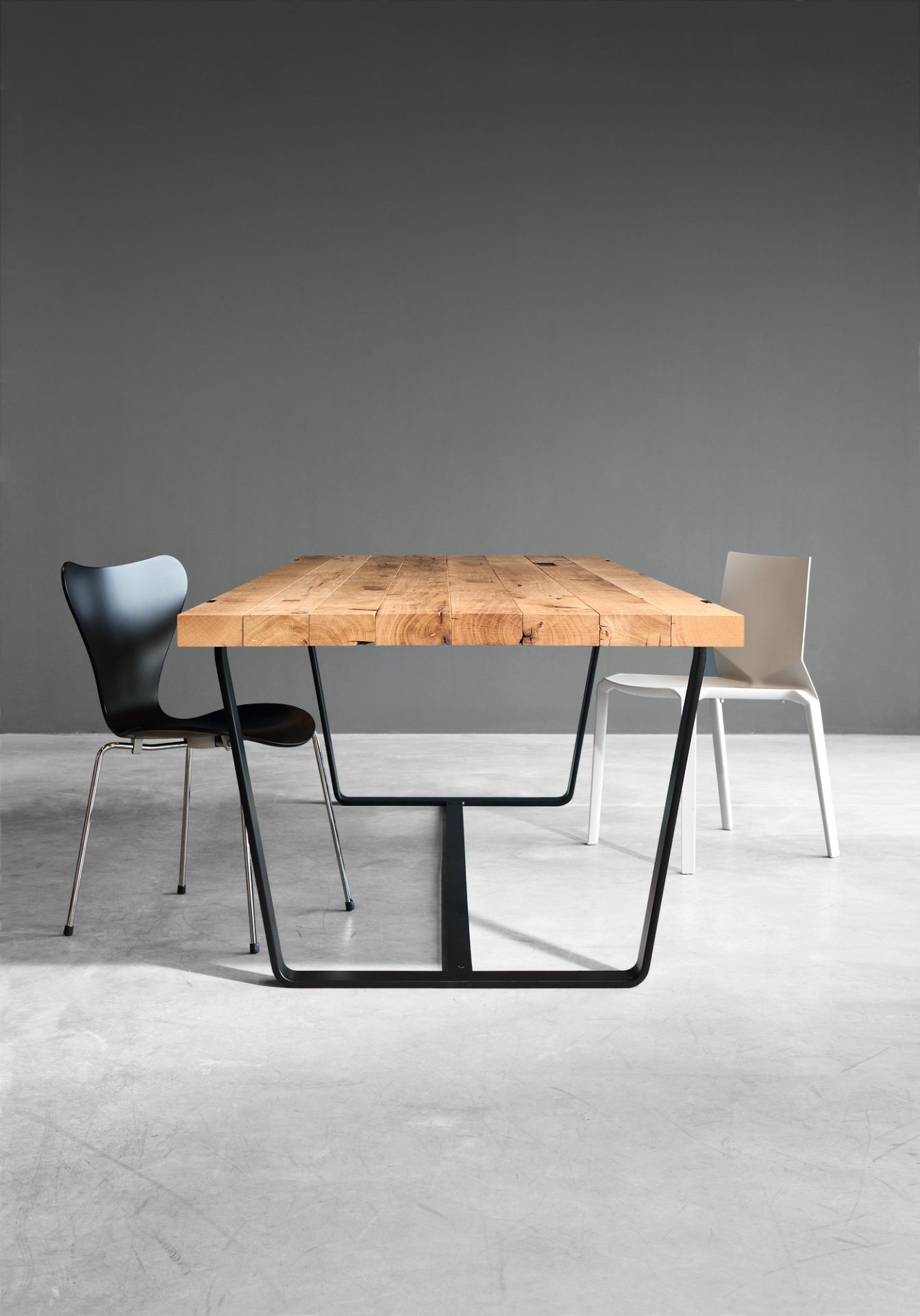 BB 11 Clamp Tisch Eiche roh/geölt Janua