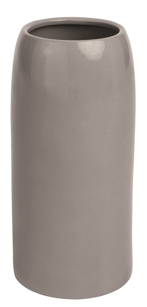 Kieselgrauer Carlo Schirmständer von Schönbuch: Moderner, zylindrischer Regenschirmhalter für Flur und Eingangsbereich.