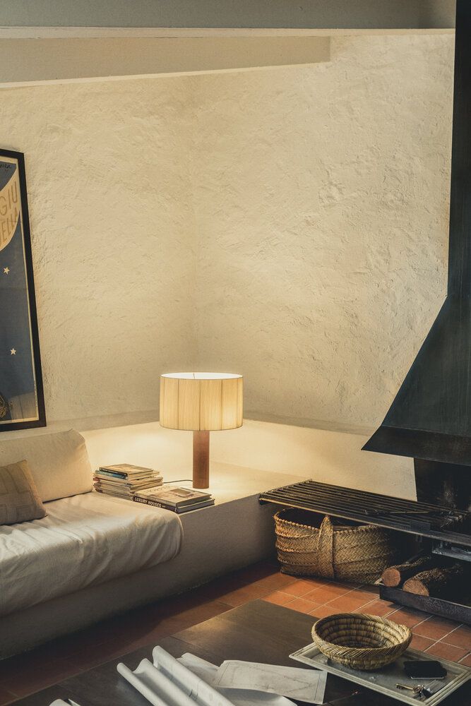 Moragas Leuchte Eiche Natur Santa & Cole