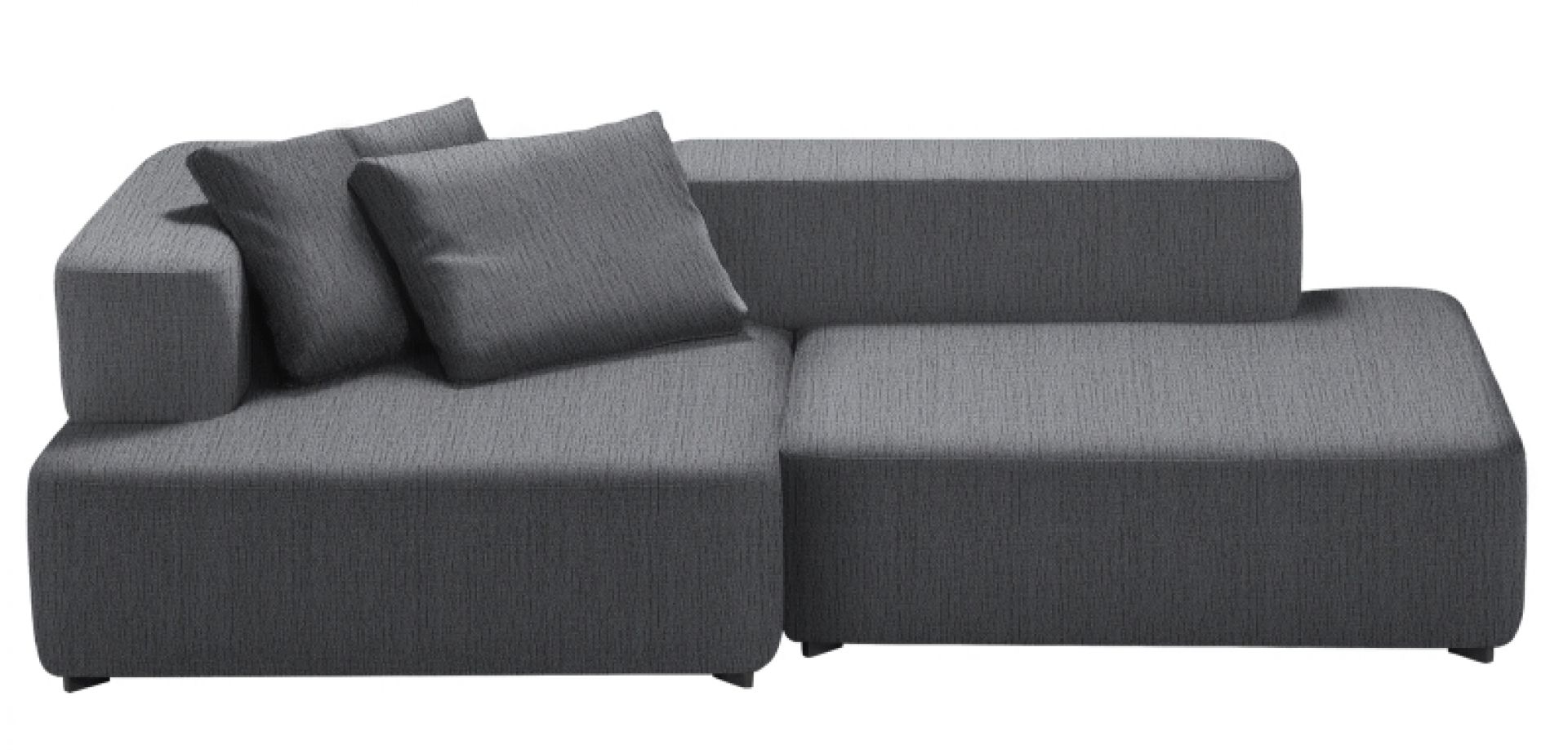 Alphabet 2-Sitzer Sofa Armlehne Links Fritz Hansen