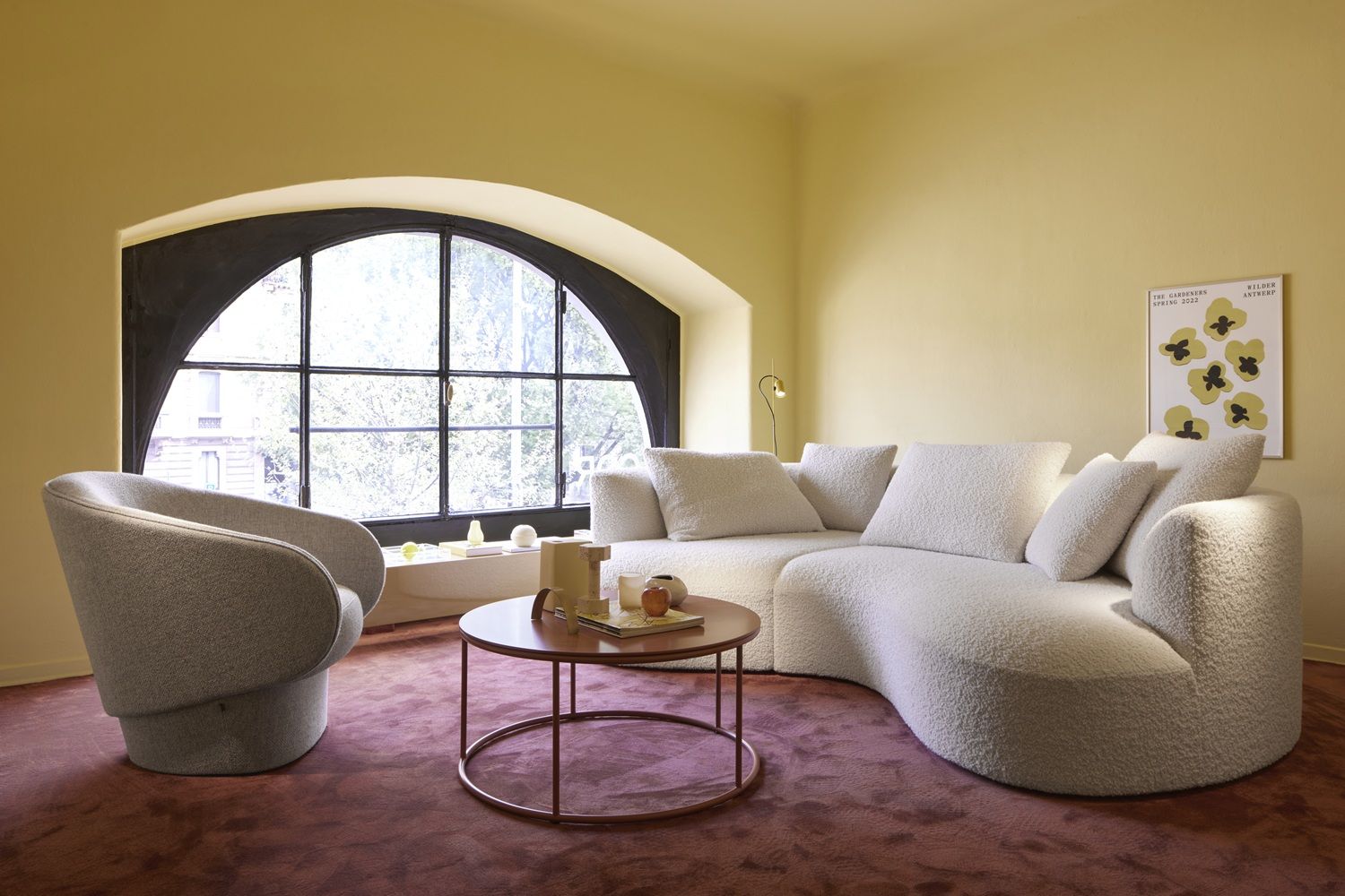 Siwa Sofa klein mit Liege Cor