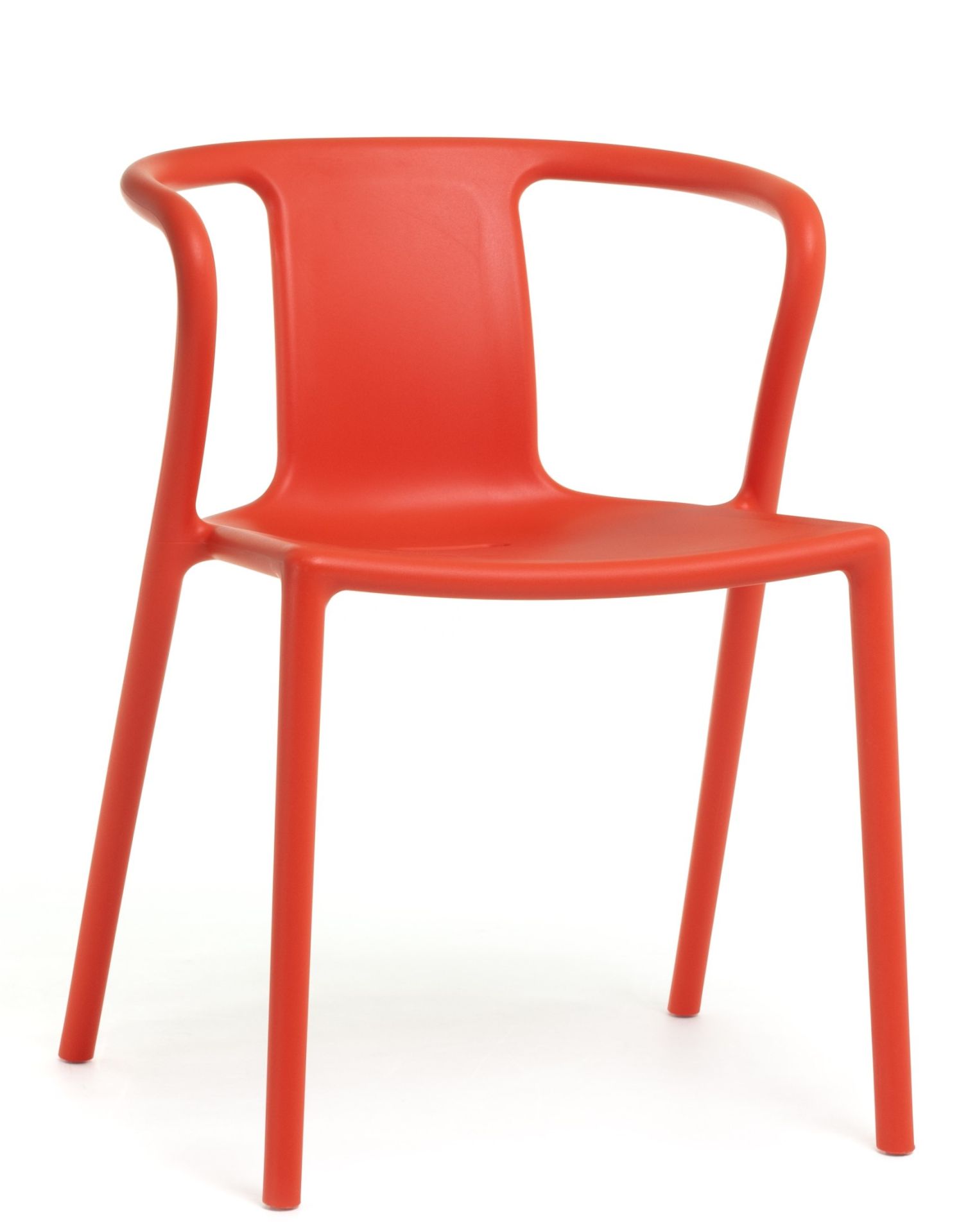 Air Armchair Indoor/Outdoor Stuhl mit Armlehnen Magis Orange